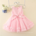 high quality pink baby girls wedding dress for3-12years old